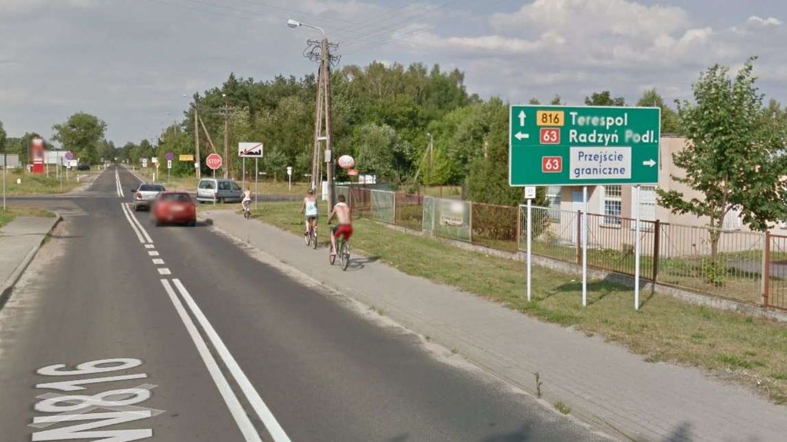 Do przejścia granicznego w Sławatyczach po nowej nawierzchni