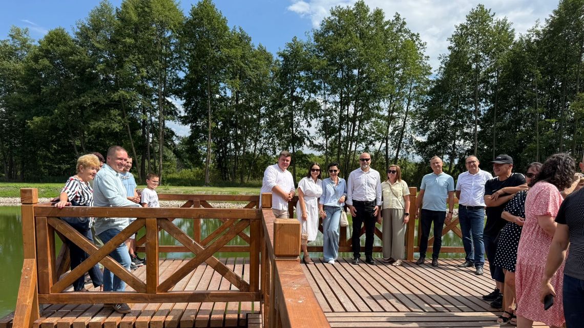 Do relaksu, ale nie kąpieli. Zbiornik retencyjny oficjalnie otwarty