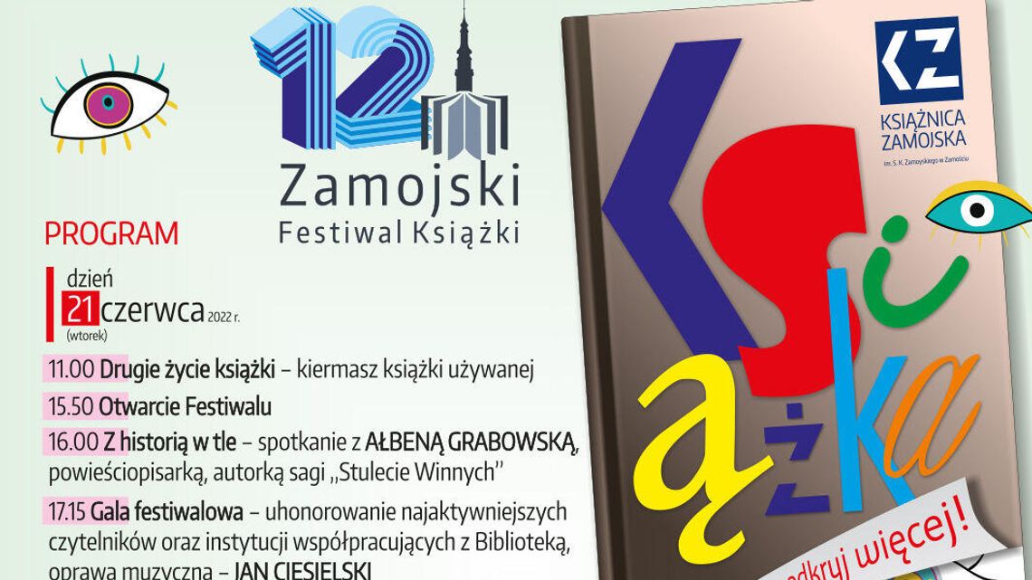 Do zaczytania jeden krok. Zamojski Festiwal Książki