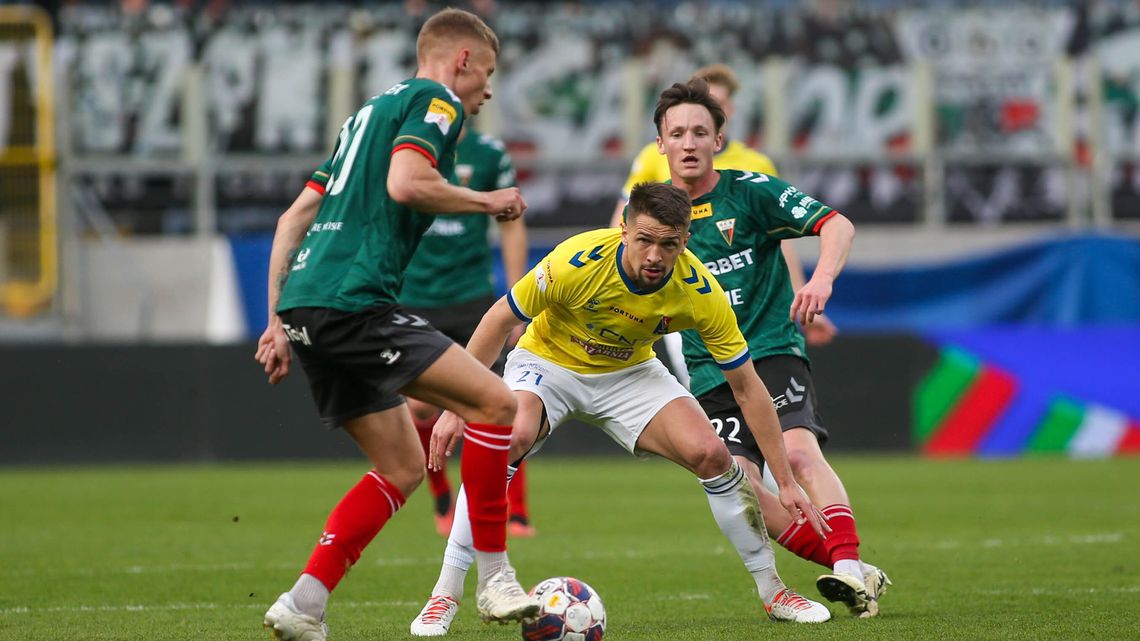 Dobra pierwsza połowa, gorsza druga i remis Motoru z GKS Tychy [zdjęcia, wideo]