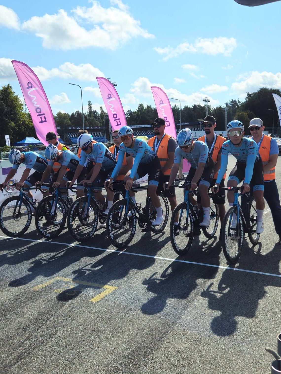 Dobra postawa kolarzy Wibatech Lubelskie Perła Polski Cycling Team w Baltic Chain Tour