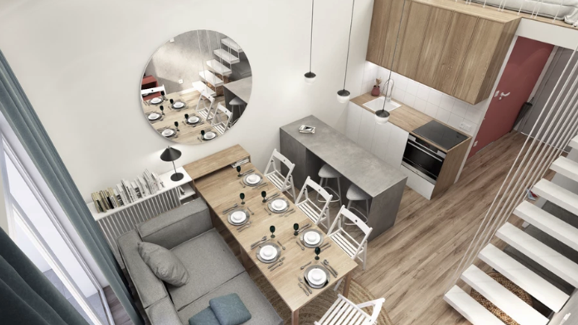 Dobre pomysły na salon z aneksem kuchennym Dobre pomysły na salon z aneksem kuchennym