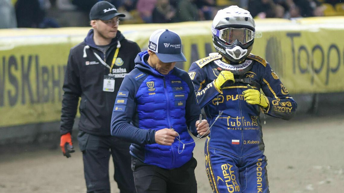 Dobre wieści dla "Koziołków". Czy Dominik Kubera pojedzie w piątkowym spotkaniu? Dobre wieści dla "Koziołków". Czy Dominik Kubera pojedzie w piątkowym spotkaniu?