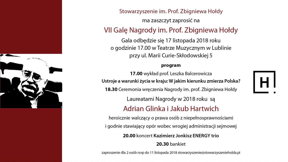 Docenieni za twardy protest w Sejmie. Dostaną Nagrodę im. Profesora Zbigniewa Hołdy Docenieni za twardy protest w Sejmie. Dostaną Nagrodę im. Profesora Zbigniewa Hołdy