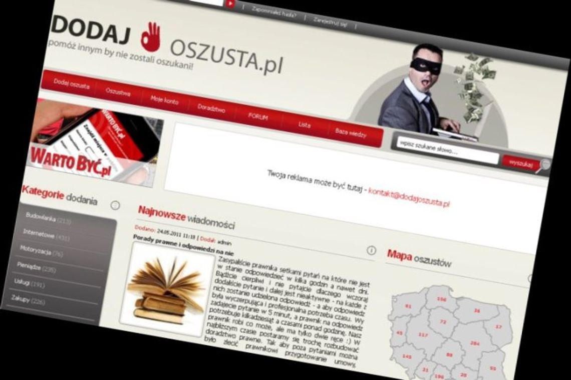 Dodajoszusta: Każdy może nazwać każdego oszustem