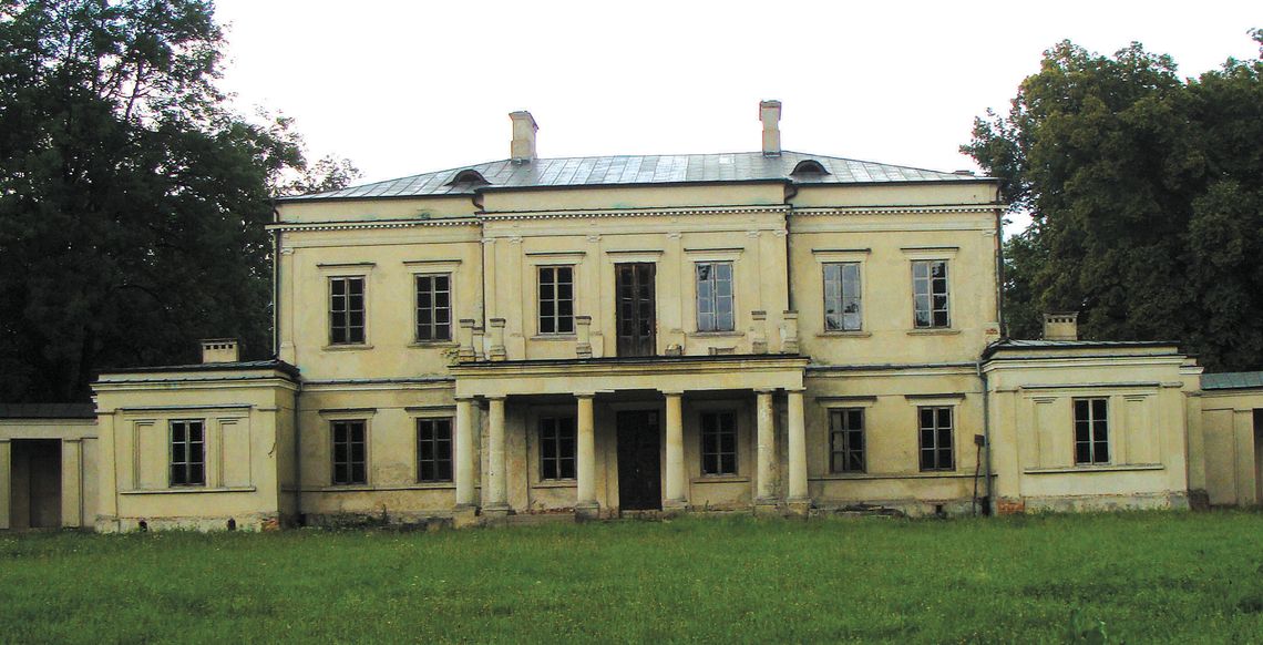 Dołhobyczowskie pałacowe sekrety Ruiny pałacu w Dołhobyczowie