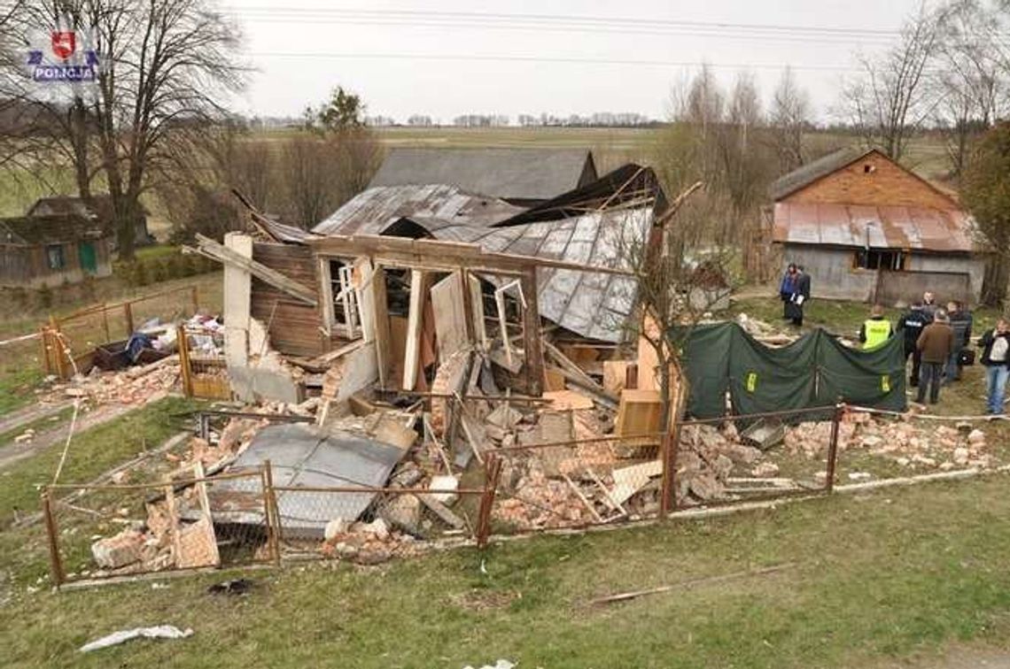 Dom zmieciony po wybuchu gazu. Zginęła kobieta