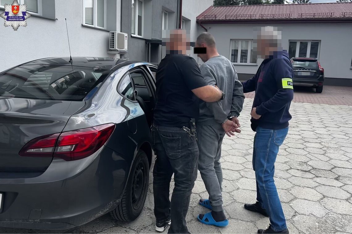 Domowe piekło w Krasnymstawie. Katował rodzinę, odpowie jako recydywista Policja Krasnystaw