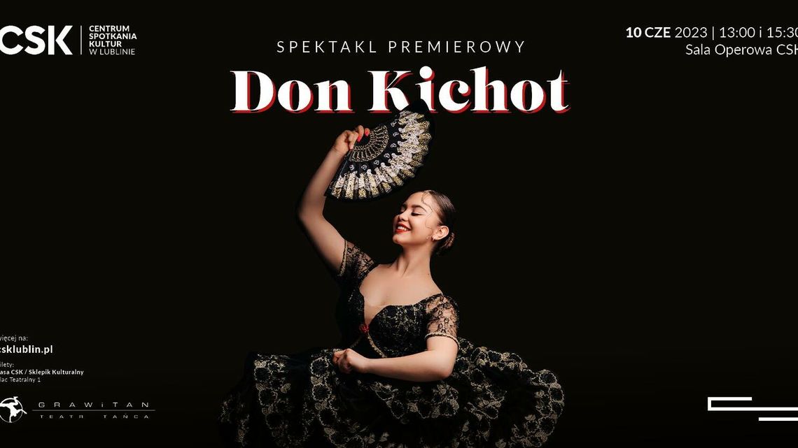 "Don Kichot" w tanecznym wydaniu