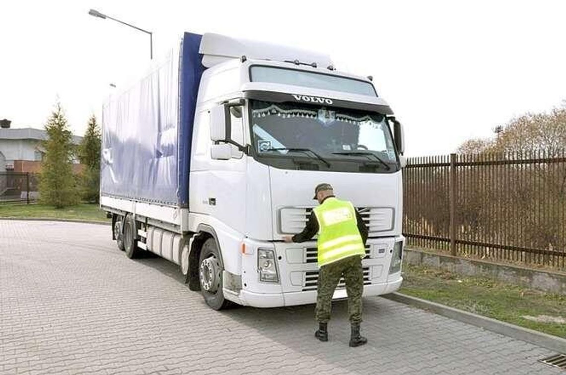 Dorohusk: Kradziona ciężarówka nie wyjechała z Polski