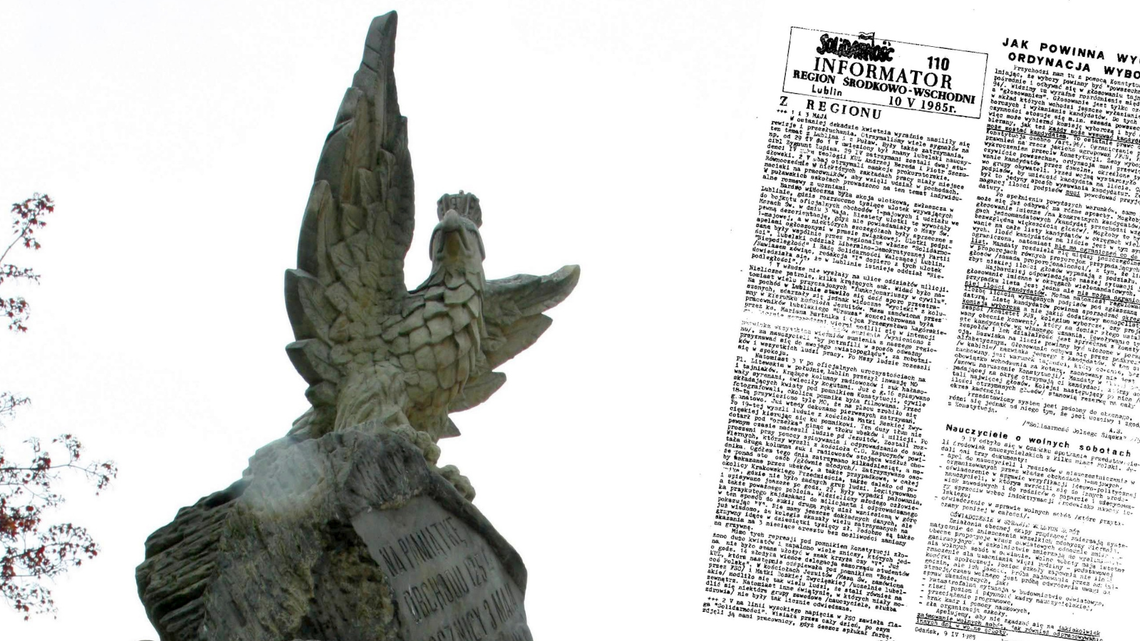 Doszliśmy pod pomnik Konstytucji 3 Maja. Nagle zaczęła się jatka