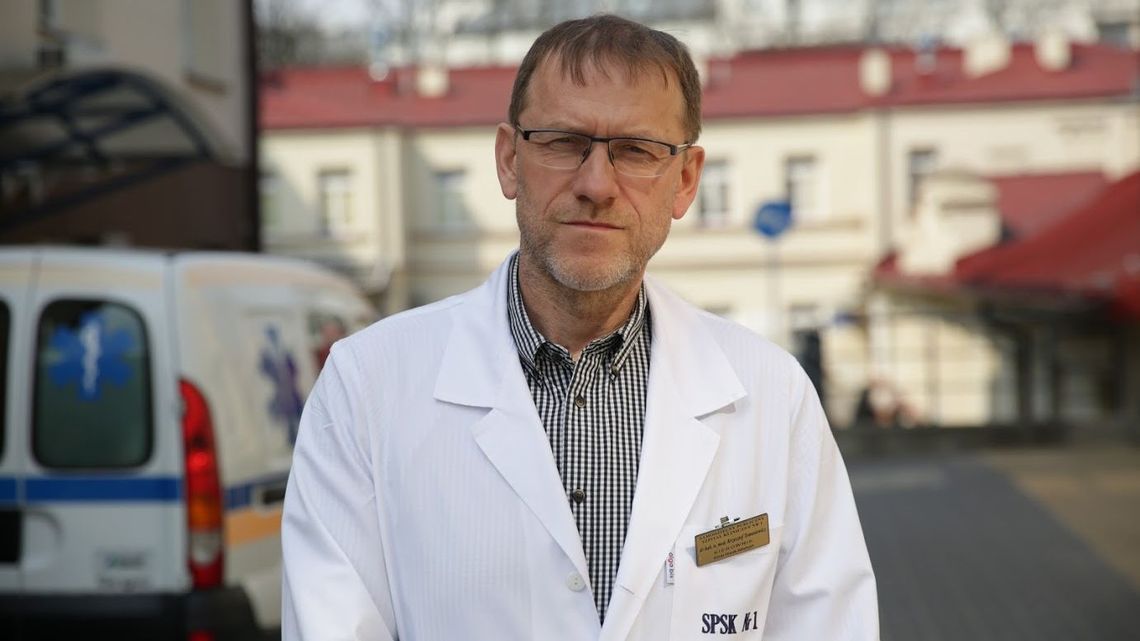 Dr hab. Krzysztof Tomasiewicz: "Najważniejsze, że udało się zahamować postęp choroby i pacjenci uniknęli leczenia przy pomocy respiratora"