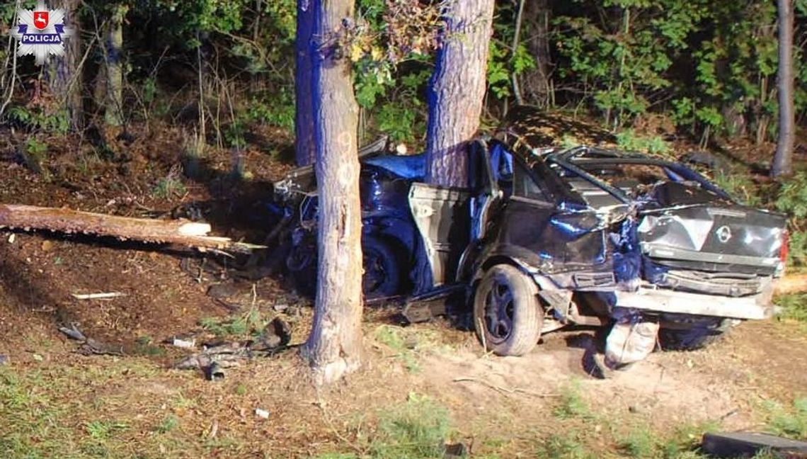 Dramat na drodze w pow. radzyńskim. Nie żyje 18-latek 