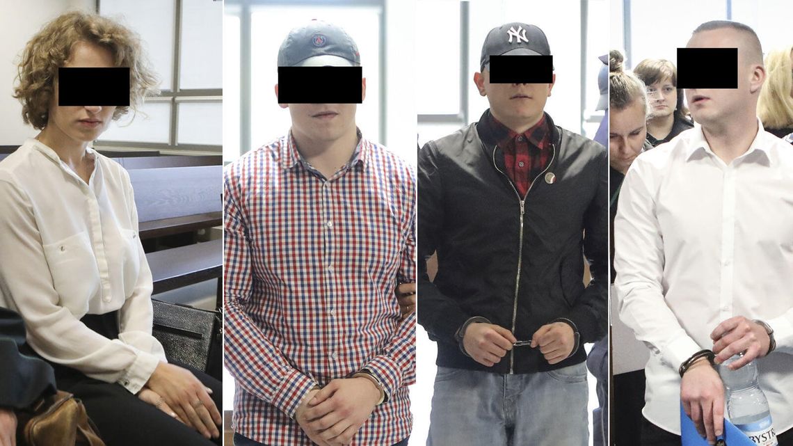 Drastyczna napaść w Okunince. Czworo młodych ludzi stanęło przed sądem