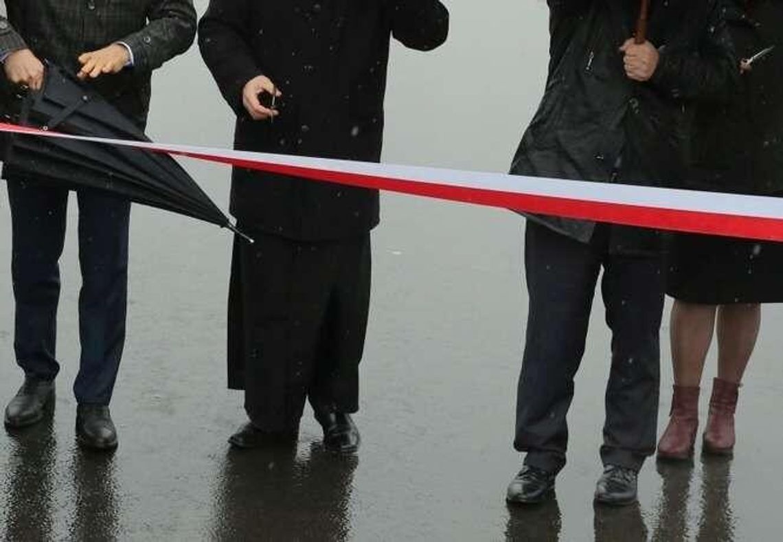 Droga już poświęcona, chociaż jej budowa nadal trwa