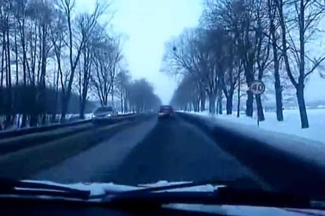 Droga krajowa nr 17 jak powiatówka kiepskiej klasy (wideo)