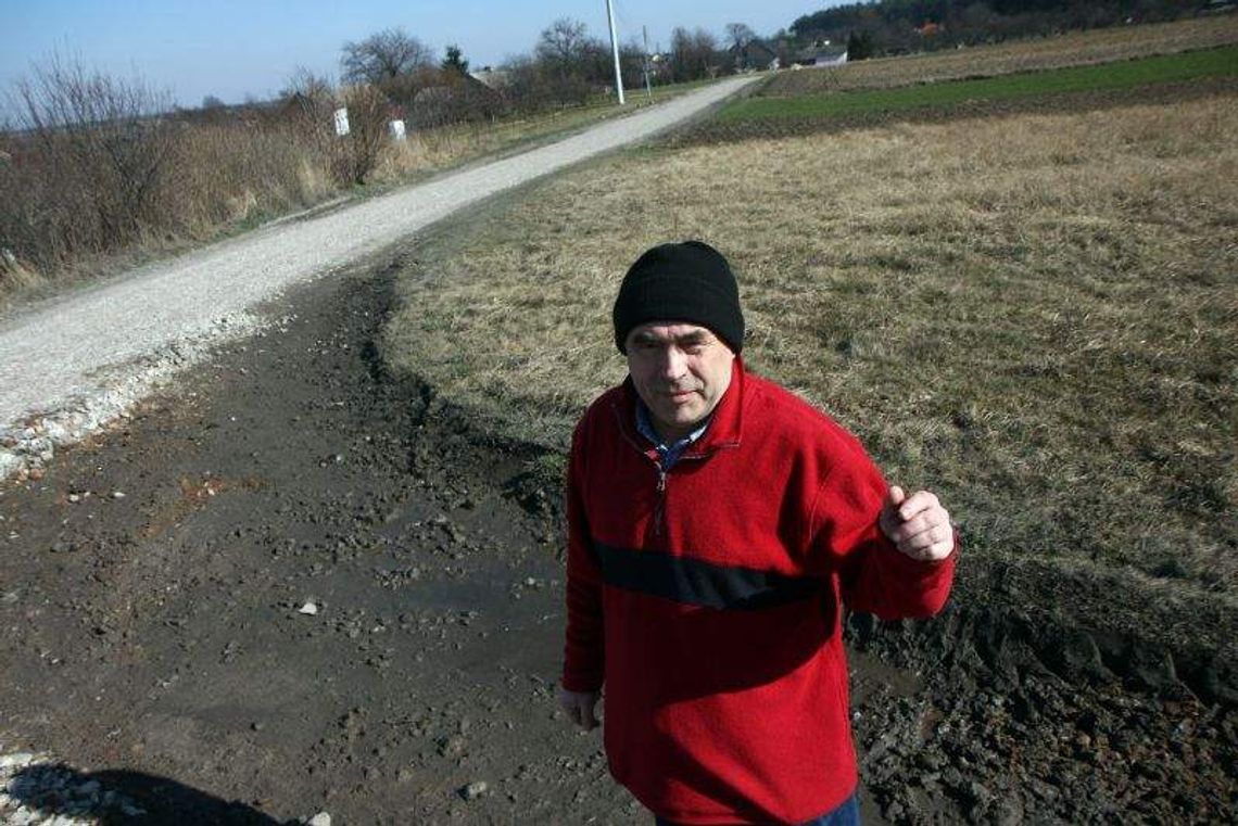 Droga sponsorowana przez mieszkańców? Gminy nie stać