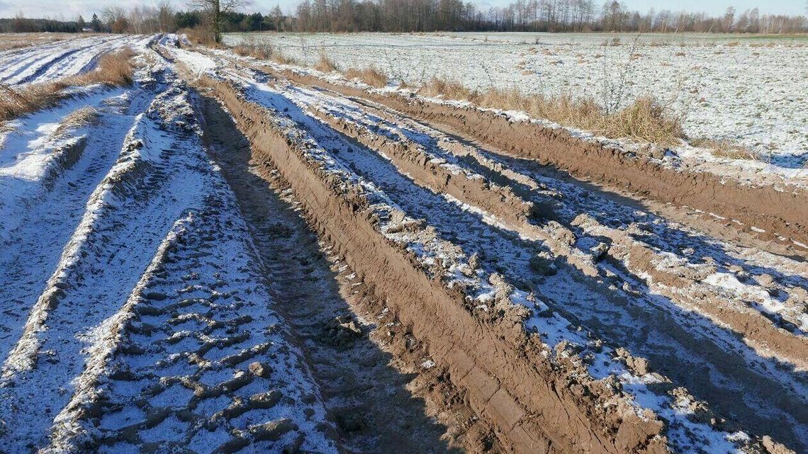Drogi zniszczone przez wojskowe pojazdy. Interweniuje wojewoda