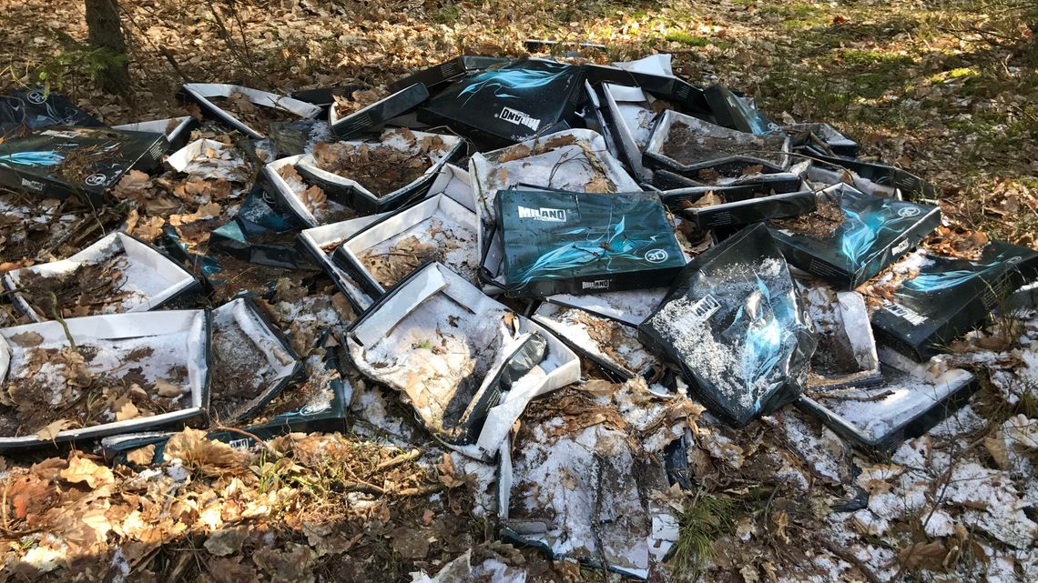 Drony, fotopułapki i wyższe mandaty. Lubelscy leśnicy idą na wojnę ze śmieciarzami