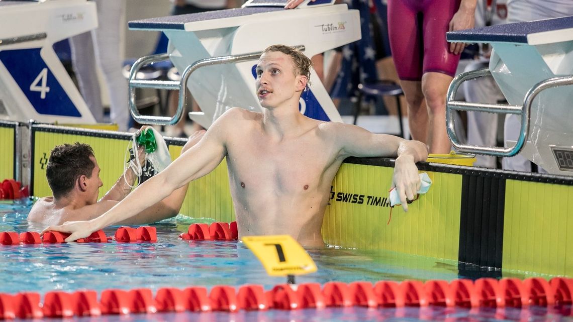 Drugi dzień ZMP w pływaniu: cztery medale i rekord Polski AZS UMCS