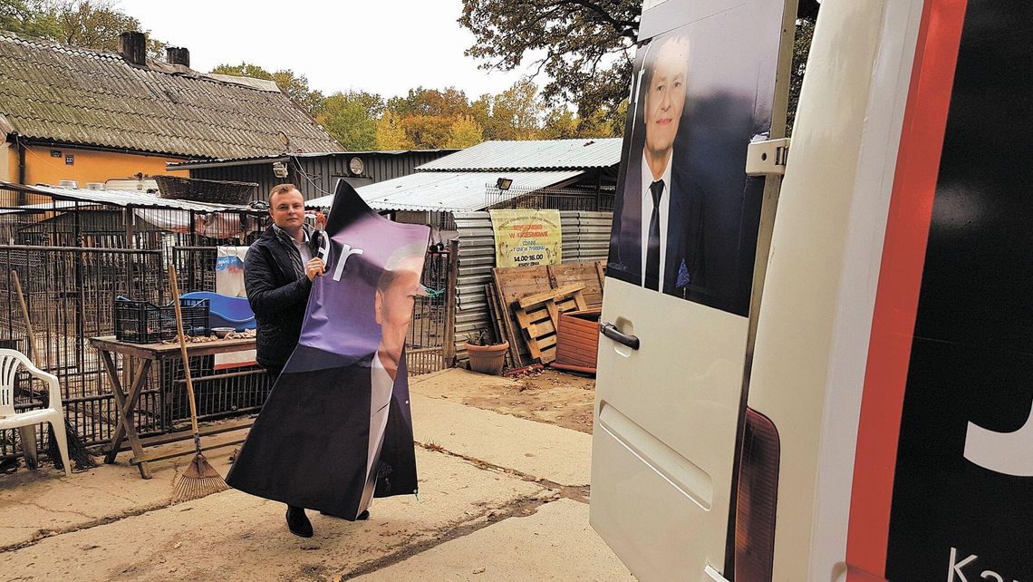 Drugie życie banerów wyborczych. Po wyborach na coś jeszcze się przydadzą