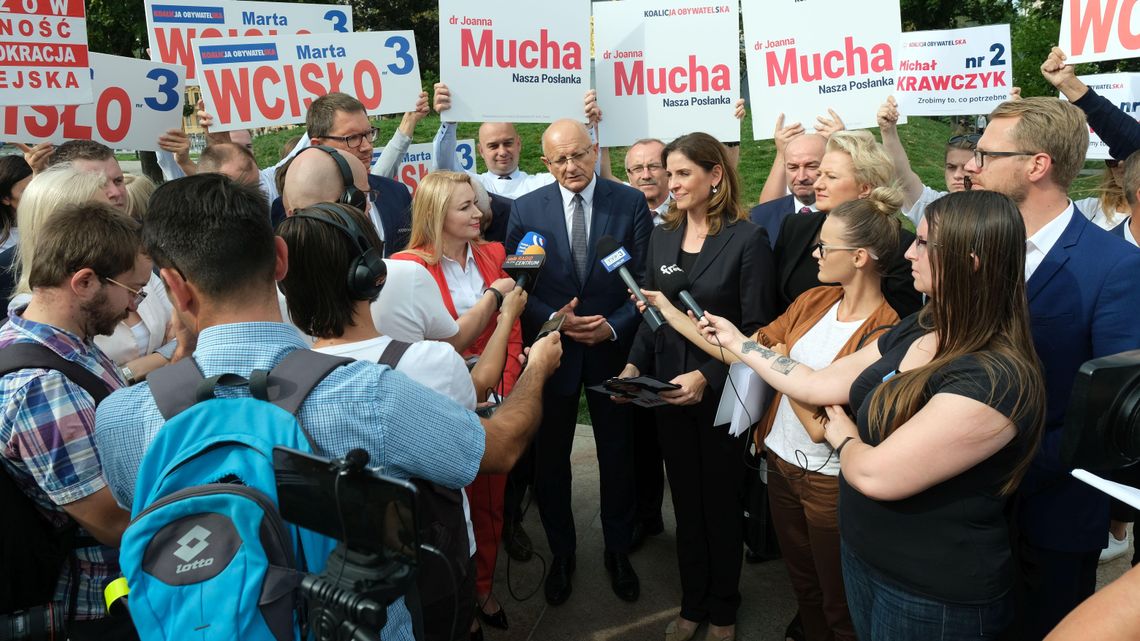 „Drużyna jutra” Koalicji Obywatelskiej w wyborach do Sejmu bez trójki obecnych posłów