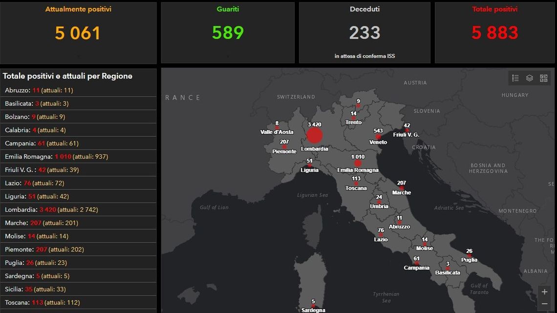 Duże ograniczenia w podróżowaniu w części Włoch. Zamknięte kina, teatry i szkoły