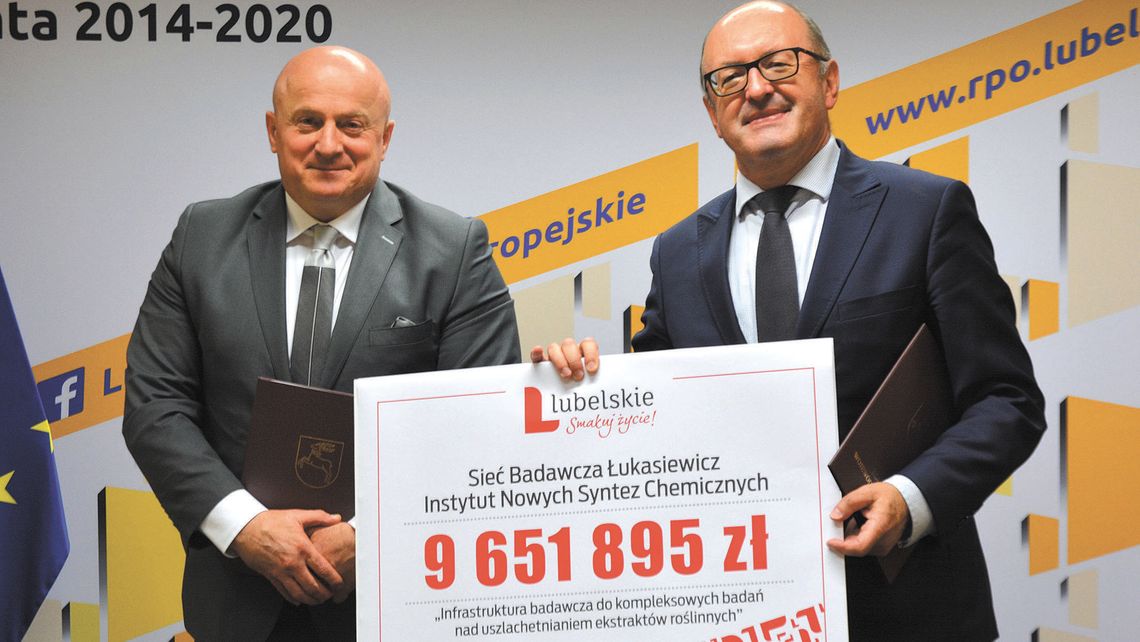 Duże pieniądze dla Instytut Nowych Syntez Chemicznych w Puławach