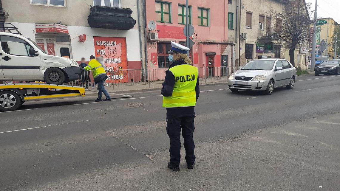 Duże utrudnienia po wypadku w centrum Lublina