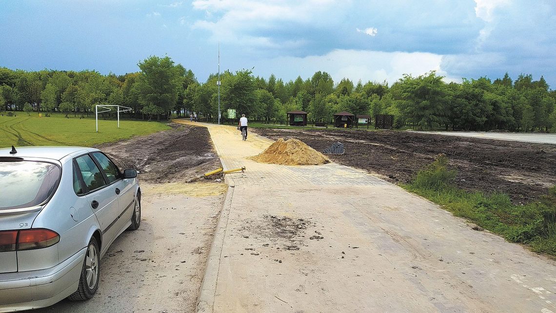Duże zmiany nad zalewem Żółtańce koło Chełma Duże zmiany nad zalewem Żółtańce koło Chełma
