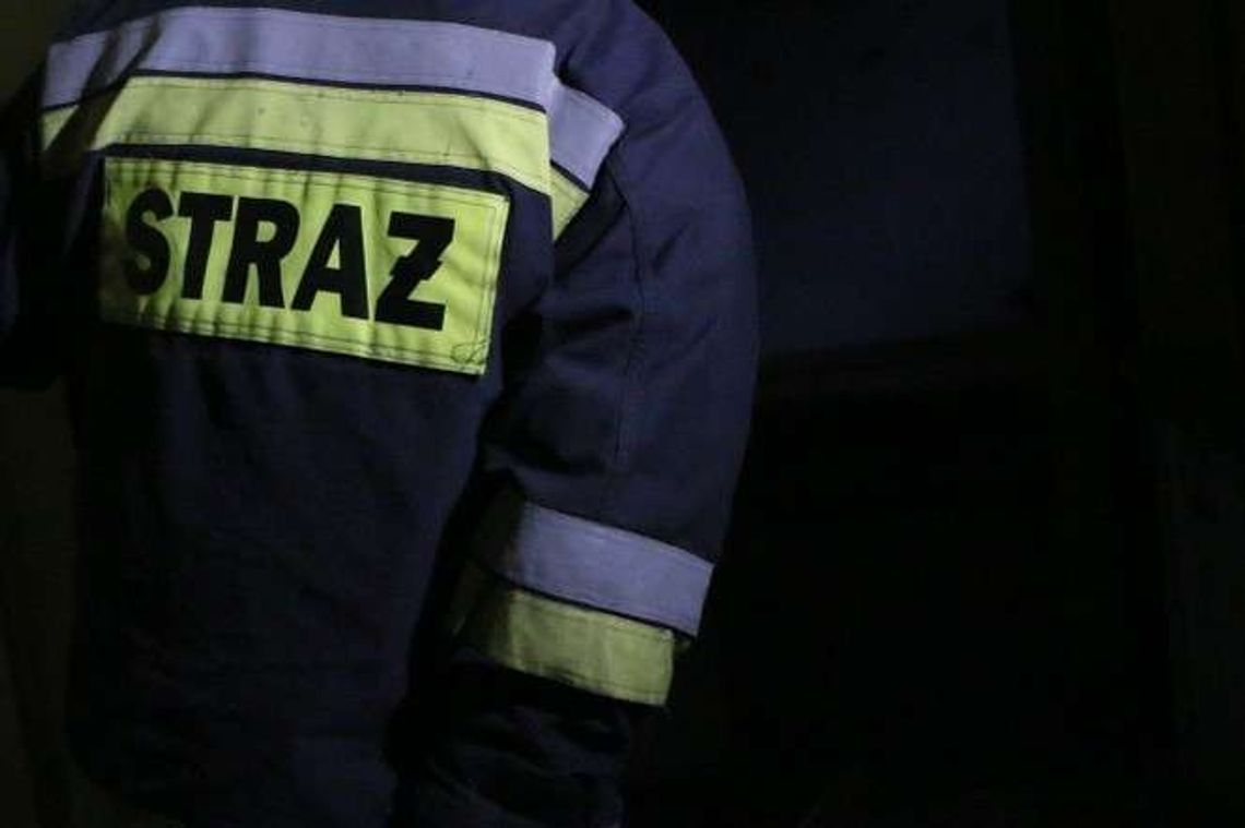 Duży pożar w Wólce Rudnickiej. Spłonęła stodoła i obora