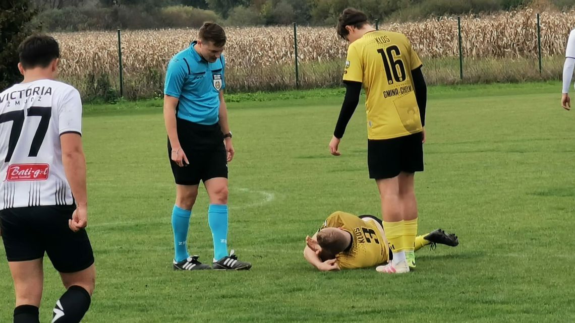 Duży ścisk w czubie tabeli chełmskiej klasy okręgowej