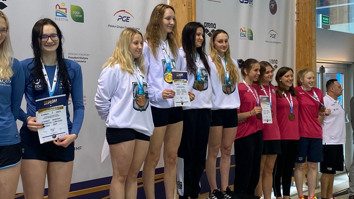 Dwa dni i osiem medali AZS UMCS Lublin na Mistrzostwach Polski w pływaniu
