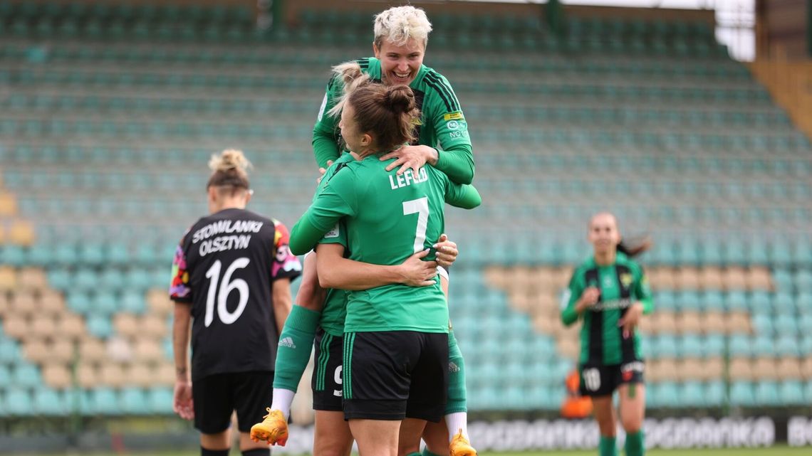 Dwa gole przed przerwą, dwa po przerwie. GKS Górnik Łęczna zdemolował rywalki z Olsztyna