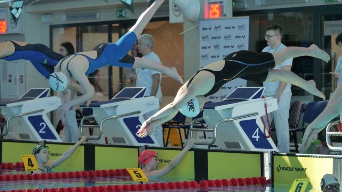 Dwa medale AZS UMCS Lublin podczas pierwszego dnia Zimowych Mistrzostw Polski w pływaniu