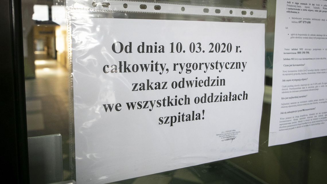Dwa ogniska koronawirusa w Lubelskiem. Na oddziałach zakaźnych szpitali mamy 600 miejsc