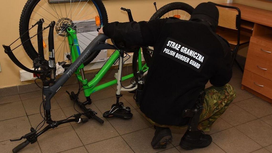 Dwa skradzione w Niemczech rowery już jechały za granicę