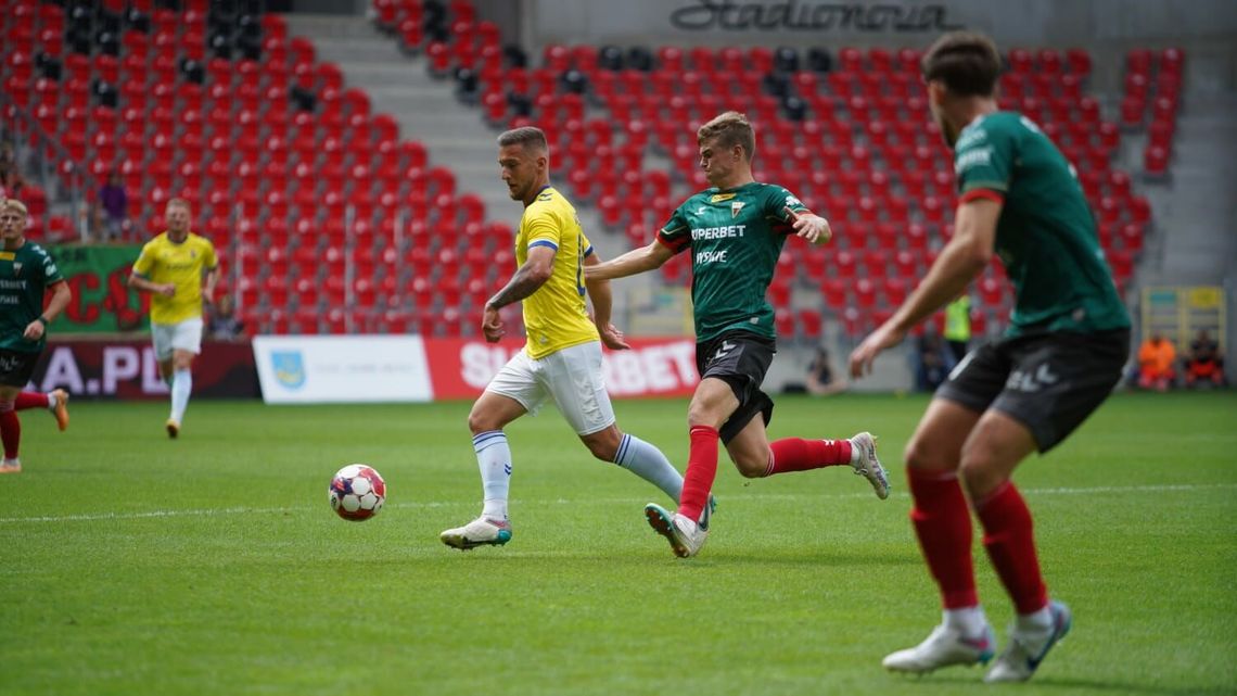 Dwa stracone gole w 28 minut i porażka Motoru Lublin z GKS Tychy