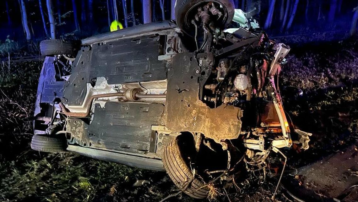 Dwie osoby ranne w wypadku. Sprawca był pijany