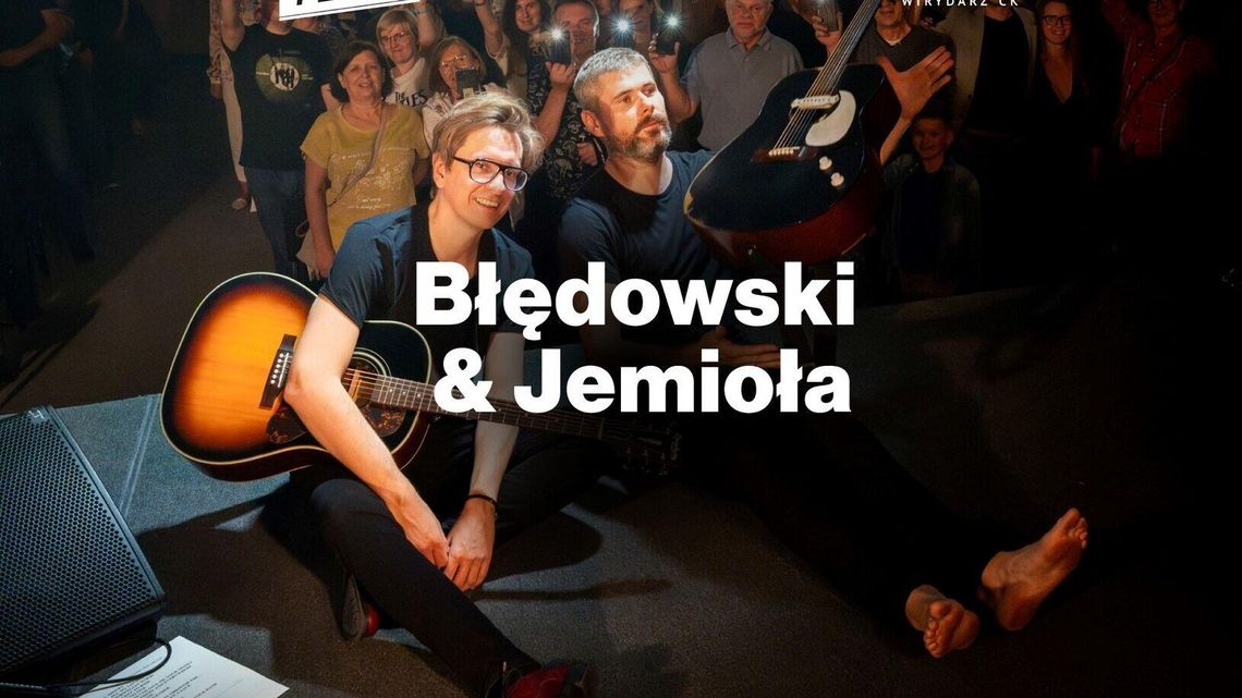 Dwóch lubelaków z gitarami - Paweł Błędowski i Łukasz Jemioła w Centrum Kultury