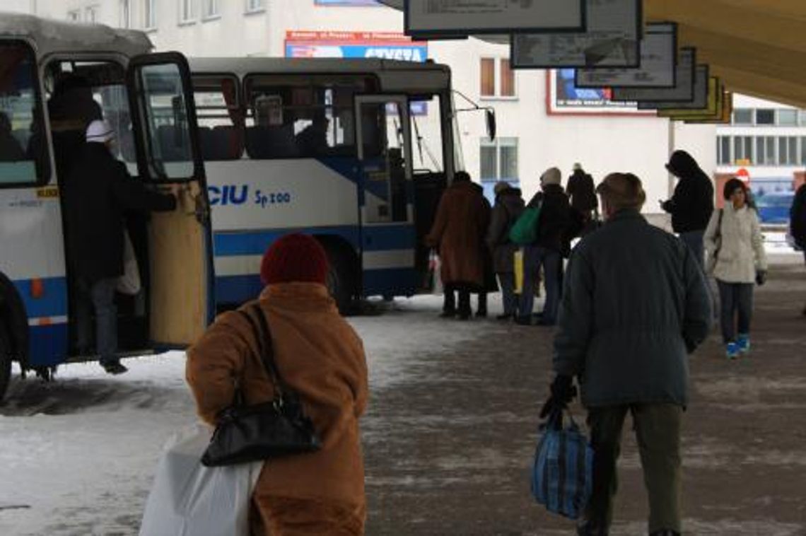 Dworzeć Główny PKS w Zamościu bez prądu