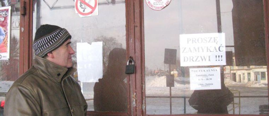 Dworzec PKS w Białej Podlaskiej zamknięty na cztery spusty