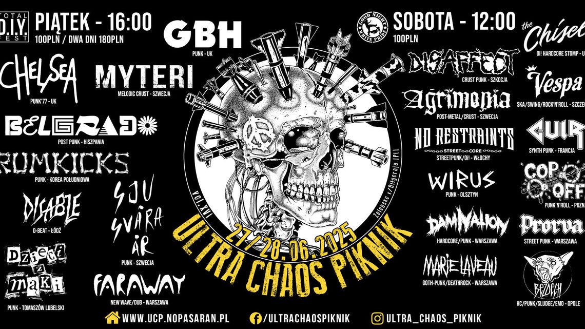 Dwudniowe święto muzyki niezależnej. Ultra Chaos Piknik 2025 
