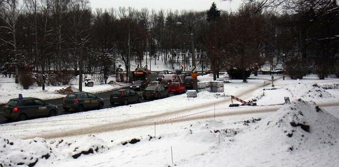 Dyrektor od dróg na dywaniku za Filaretów