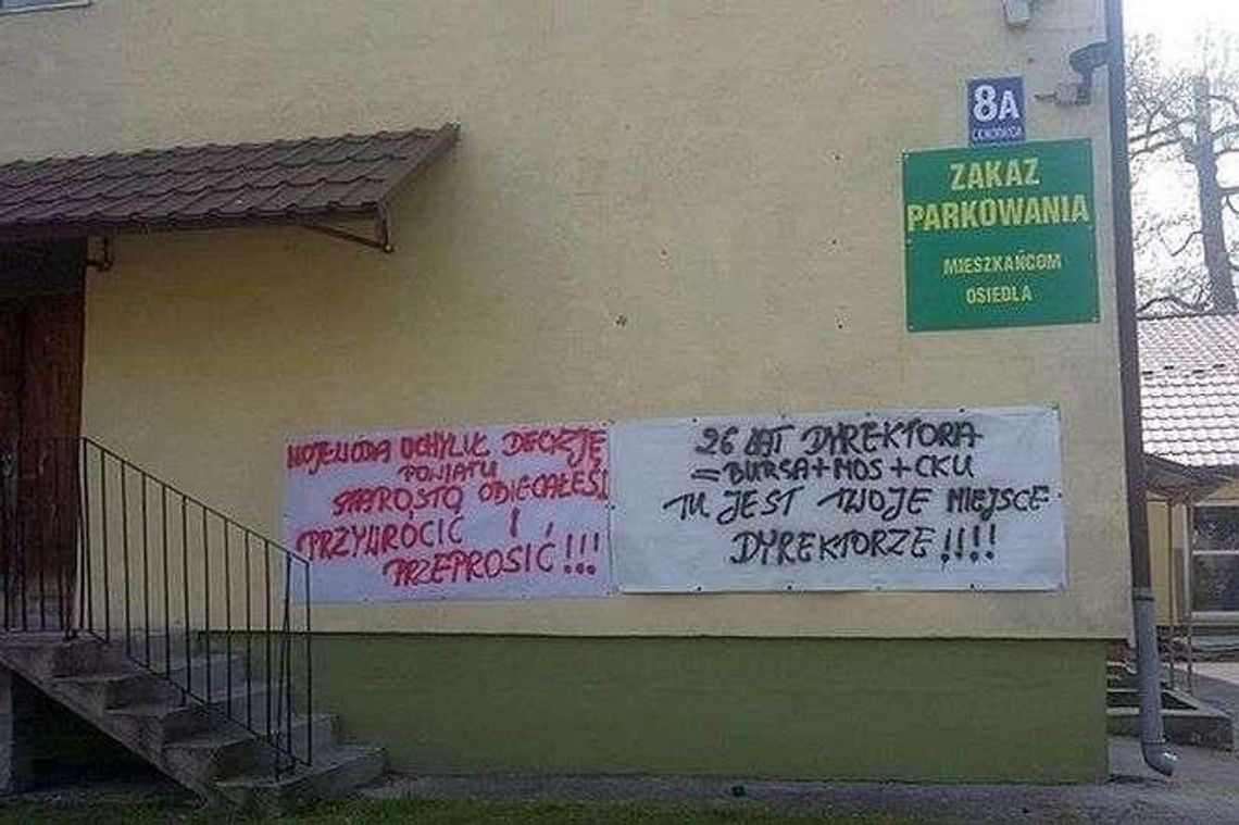 Dyrektor wraca do pracy. "Niestety zawiodłem się na zarządzie naszego powiatu"