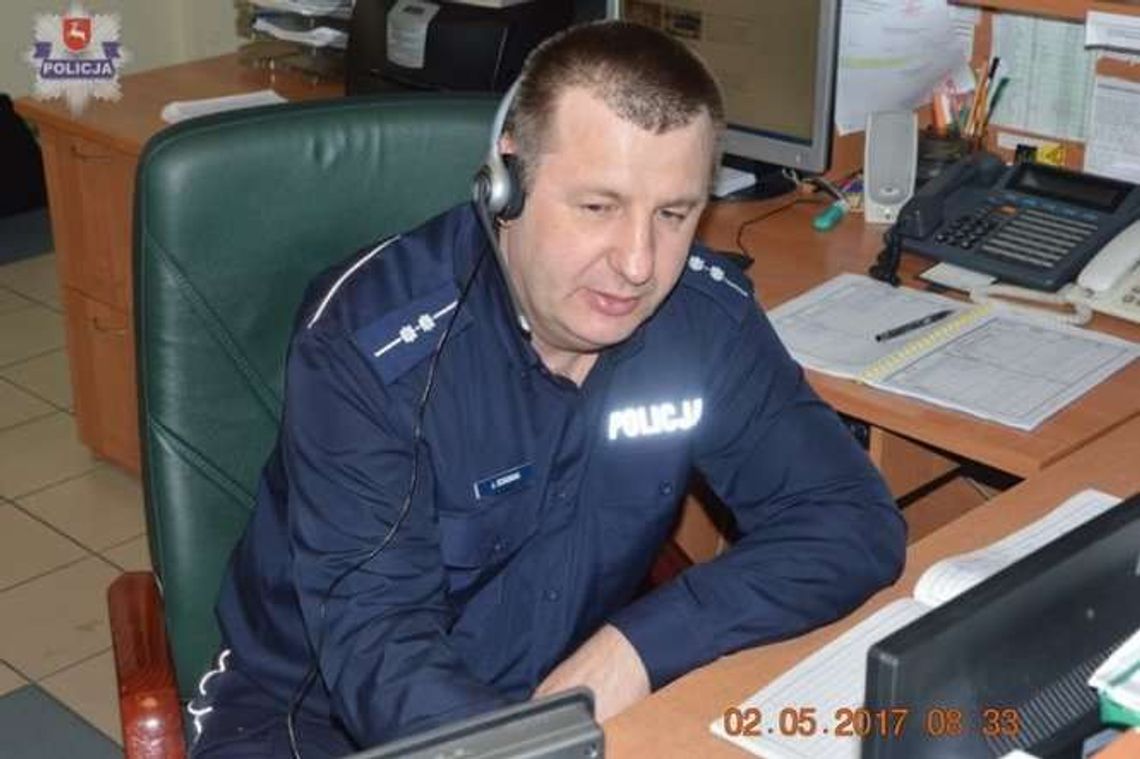 Dyżurny policji pomógł uratować dziecko. Przez telefon instruował jak reanimować 3-latka