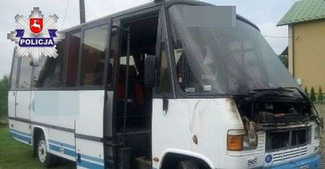 Dzieci jechały na wycieczkę do ZOO. Zapalił się bus, którym podróżowały