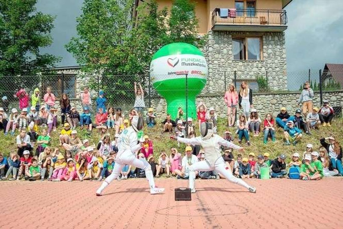 Dzieci z okolic Bełżyc na wakacjach z Muszkieterami