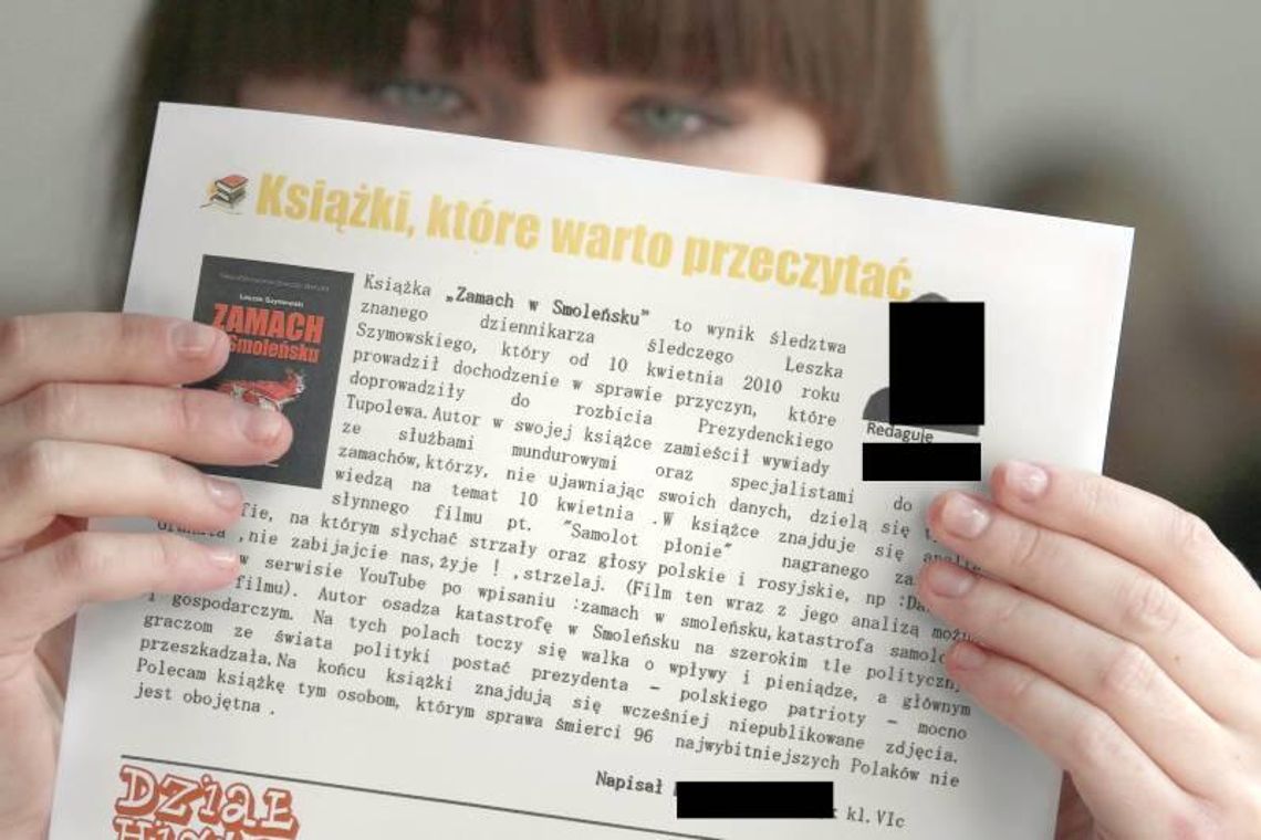 Dziecko poleca „Zamach w Smoleńsku” Dziecko poleca „Zamach w Smoleńsku”