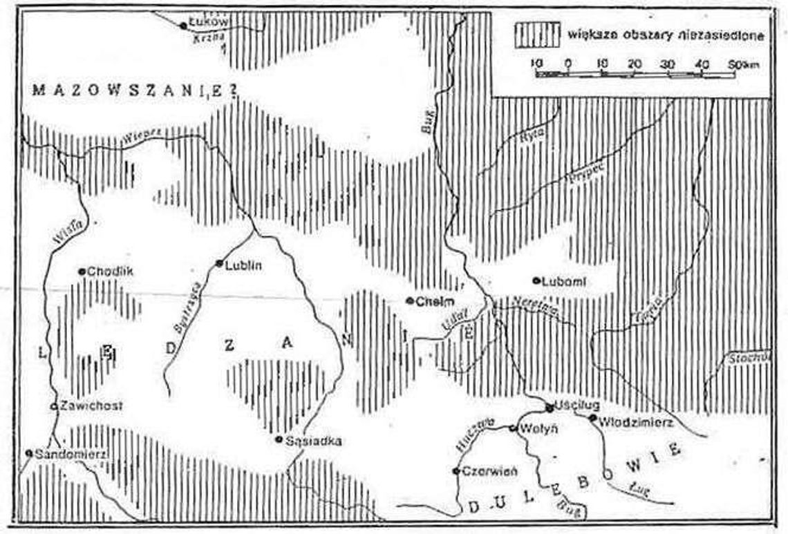 Dzieje Puław. Ruch osadniczy na terenie Puławszczyzny